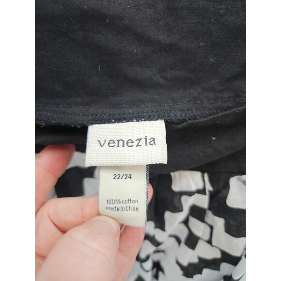Venezia 100% cotton blouse, size 22/24 - Picture 2 of 3